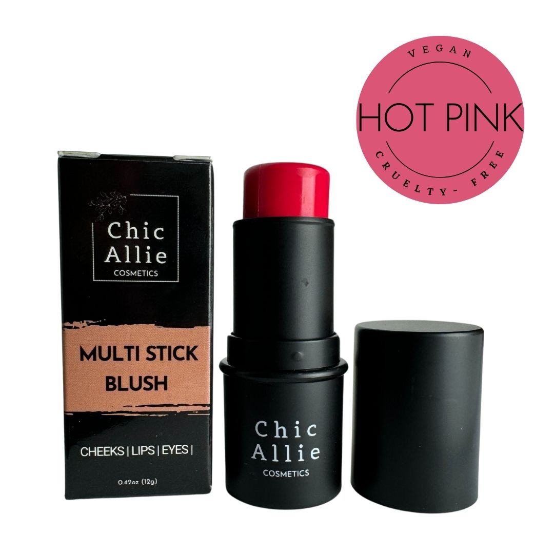 chic allie hot pink cream blush stick