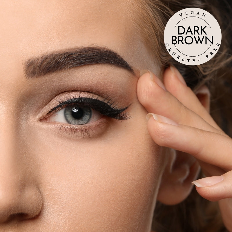 dark brown eyebrow