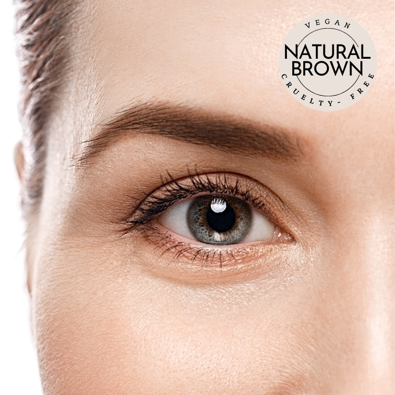 natural brown eyebrow