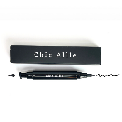 Chic Allie Wing Black Eyeliner Two Sided Liquid