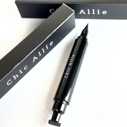 Chic Allie Wing Black Eyeliner Two Sided Liquid